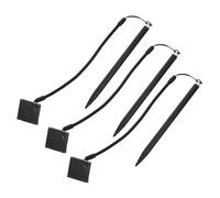 SEWACC 3 pezzi Penne Stylus Resistive Metallo con Base e Laccio Antismarrimento per Schermi Touch Resistivi Compatibili con Auto Console e Macchine Pos