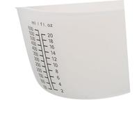 SEWACC 3 Pezzi Silicone Craft Cups With Scale Non-stick Resin Measuring Cups For Epoxy DIY High-temperature Resistant Silicone Mixing Tools For Jewelry And Acrylic Resin Art