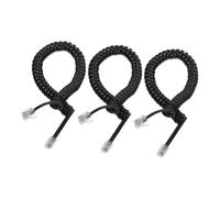 SEWACC 3 pezzi Telefonico Coiled per Telefono Compatibile con Dispositivi Design Flessibile e Resistente e Stabile