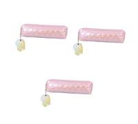 SEWACC 3 Pz forniture per cancelleria baule portaoggetti valigetta trucco pencil case box portatrucco kit matite borsa di cancelleria sirena astucci per matite per studenti rosa