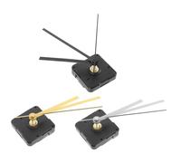 SEWACC 3 Set Movimento Silenzioso DIY per Riparazione e Creazione Orologi da Meccanismo Precisione con Oro Nero e Argento Accessori per Orologi Decorativi