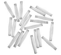 SEWACC 30 Molle di Ricambio in Acciaio Inox 6 Mm per Potatori da Giardinaggio, Molle a Compressione per Forbici da Potatura, Accessori per Attrezzi da Giardino, Elasticità Stabile