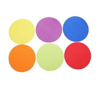 SEWACC 30 pezzi Adesivi Tappeto Educativi per Marcatori Rotondi Colorati per Organizzazione Apprendimento Interattivo Sticker Posizionamento Tappeto per Scuola e Casa
