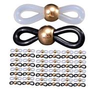 SEWACC 300 Pezzi Di Catene Per Occhiali In Silicone Estremità Per Catene Per Occhiali Estremità Per Per In Silicone Per Per In