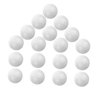 SEWACC 36 Pezzi Palla Palline da Golf in Schiuma Lucine per Tende Giocare Agitarsi Palline per Decorare Torte Palline di Gommapiuma Giganti Kit Artigianali Bianca