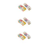 SEWACC 36pezzi Gessetti Colorati Senza Polvere Per Lavagna Gessetti Acquerellabili Base Sicuri e Leggeri Per Scrittura e Pittura Scuola e Casa