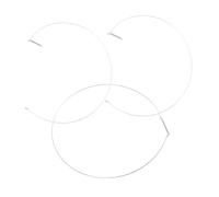 SEWACC 3pezzi Anello Serraggio Frontale Per Guarnizione Porta Lavatrice in Acciaio Inossidabile Sostituzione Sicura Per Lavatrice Carica Frontale Adatto Marchi Vari Fermo Sigillante Antip