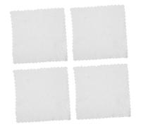 SEWACC 4 Fogli Fazzoletti Quadrati Cotone per Uomo Resistente e Morbido Kit DIY per Tinta Nodi e Pittura Manuale