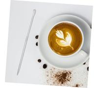 SEWACC 4 pezzi Ago per Decorare Acciaio Inossidabile Penna Latte Art e Montalatte Bar e Ristoranti Aghi per Cappuccino e Strumento Versatile Riutilizzabile