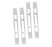 SEWACC 4 Pezzi Piastra Ritenuta Porta Acciaio Inossidabile Chiavistello per Porte Blindate Facile Installazione e Maggiore Sicurezza Effrazione