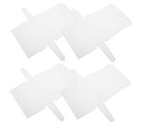SEWACC 4 Pezzi Rete Plastica Tagliabili per Lavori Uncinetto e Ricamo Materiale per Creazione Borse e Progetti con Filo Tela Versatile per con