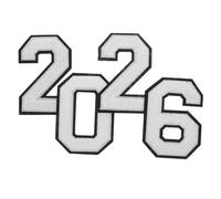 SEWACC 4 Pezzi Toppe Termoadesive Chenille con per Abbigliamento e Borse Patches Ricamati per Progetti Diy e Uniformi Squadra