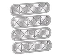 SEWACC 4 Pezzi Ventilazione Per Registro A Soffitto Scarpiera Bocchetta Ventilazione Registro A Pavimento Scarico A Pavimento