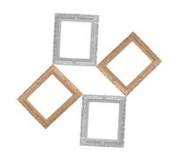 SEWACC 4 Vintage Resina per Foto Miniature per Decorazioni Casa delle Retro e Realistico Adatte per Esposizioni Uniche e Decorative