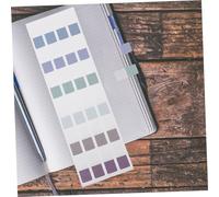 SEWACC 40 Fogli Foglietti Adesivi Colorati per Libri e Quaderni Segnapagina in Pet Resistenti e Portatili Etichette Indice per Ufficio e Studio Segnapagine Fluorescenti per Organizzazione