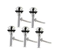 SEWACC 5 Pezzi Pulsante per Scarico Wc da Premium Facile da Installare e Resistente Alla Compatibile con Scarichi Standard