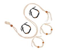 SEWACC 5 pezzi Rete Intrecciata Regolabile per Collane e Bracciali Gioielli per Pietre Vuote Corda Decorativa per Creazione Braccialetti e Pendenti Design e Comfort Ottimale
