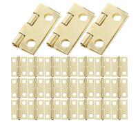SEWACC 50 Mini Cerniere Per : Con 200-19 Mm X 15 Mm, Piccole Cerniere in Ferro Per Portagioie Da Te, Custodia in - Kit Ferramenta Per in Miniatura