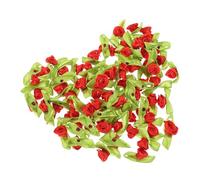 SEWACC 500pezzi Fiori in Miniatura Per Artigianato Fiori Applicati Per Vestiti Ciondoli Decorativi Fai Da Te Accessori Per Cucito Artigianale Toppe Riparatrici in Poliestere