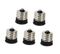 SEWACC 5pezzi Adattatore Per Presa Convertitore Per Lampadine Led e Apparecchi Di Illuminazione in Costruzione in Resistente Design Compatto e Leggero Per Transizione Sicura e Ottimizzazi