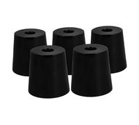 SEWACC 5pezzi Piedini in Gomma Per Taglieri Antiscivolo e Protettivi Per Mobili Elettronica e Elettrodomestici Da Cucina Cuscinetti in Gomma Rotondi Per Fissaggio Sicuro e Riduzione Delle