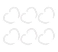 SEWACC 6 Paia Correttori Estetici per Orecchie a Sventola per Ragazzo Ragazza in Silicone Supporti Auricolari Traspiranti e Ipoallergenici per Correzione Padiglione Auricolare Adatti