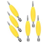 SEWACC 6 pezzi Cacciaviti per Riparazione Fingerboard Cacciavite Mini Doppia Strumenti Ergonomici per Manutenzione e Aggiornamento Compatibili con Marche Fingerboard