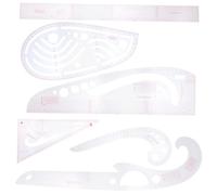 SEWACC 6 Pezzi Cucito Sartoriali per Modellistica Righello per Patchwork e Taglio Preciso Strumenti Versatili per Designer e Principianti