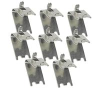 SEWACC 8 pezzi Clip Supporto Ripiani Frigorifero Acciaio Inox Ganci Resistenti e Levigati per Freezer Facili da Installare Adatti Alla Maggior Parte Dei Congelatori Domestici