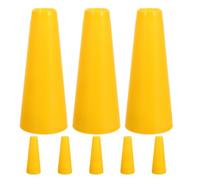 SEWACC 8 Pezzi di Rocchetto di Filato in plastica conica - Tubo avvolgitore di Lana Conico Porta Rocchetto per Ricamo, Maglia, Fai da Te, Accessori per Bobine di Filo da Cucito