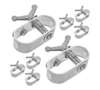 SEWACC 8 pezzi Tenditore Cavi Mini Heavy Duty per Strutture e Piscine Tensionatore Filo Compatto e Versatile per Recinzioni e Frutteti Facile Installazione e Regolazione