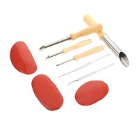 SEWACC 9pezzi Strumenti per Ceramica Nervature per Incidere e Levigare Utensili per Modellare Argilla per Costruzione Manuale di Ceramiche e Progetti Artigianali Fai da Te