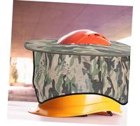 SEWACC Accessori Per Da Sole Protezione Per L'Ombra Protezione Per Il Visiera Sicurezza Bianca Accessorio Per Casco Tessuto