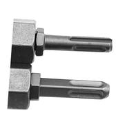 SEWACC Adattatore Mandrino per Trapano Percussione Convertitore per Punte Diamantate Manico Nero Accessorio Resistente per Foratura Pareti in Mattoni
