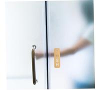 SEWACC Adesivi Autoadesivi in Robusto Decalcomanie Push Pull per Ufficio e Bagno Protezione Privacy Duratura Adesivo Vetro Resistente Facile Installazione e Personalizzabile