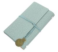 SEWACC Agenda Portatile 2023 A6 Blocco Note Dell’Agenda Quaderno Planner Ricaricabile Vintage Blu Manuale di Pianificazione per Studenti e Forniture per Ufficio per Scuola e Viaggi