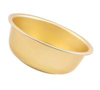 SEWACC Bacinella in Alluminio Giallo 34 Cm, Contenitore per Lavaggio Verdure e Frutta, Lavabo in Metallo Spesso per Uso Quotidiano, Vasca Robusta per Cucina, per Feste e Informali