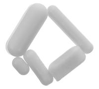 SEWACC Barre di Agitazione Magnetiche da Laboratorio Set 5 Pezzi Cilindriche in Materiale Resistente per Agitatore Magnetico Uso Scientifico e Chimico