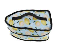 SEWACC Borsa Porta Ferro da Stiro a Vapore Portatile con Cerniera, Custodia Compatta Resistente al Calore per Trasporto e Organizzazione da Viaggio con Scomparti per Cavi e Accessori,