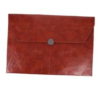 SEWACC Borsa Portadocumenti Resistente e Capiente con Chiusura Organizer Ufficio per Contratti e Fatture Custodia Business Elegante e Durevole per Casa e Lavoro