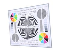 SEWACC Calibrazione per Obiettivi Cctv Strumento per Test e Colori per Immagini Uso Ed Esterno Ottimizzazione delle Immagini e Semplificazione Del Installazione