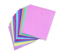 SEWACC Carta 100 Pezzi Carta Fatta a Mano Cartoncino Origami Carta Pieghevole Brillante per Ragazzi E Ragazze