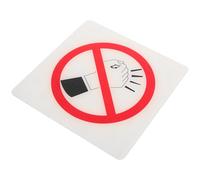 SEWACC Cartello Divieto Accesso Acrilico Moderno No Knocking per Esterni Segnaletica da Parete Elegante e Facile da Installare Bacheca Avviso Protezione senza Toccare Targhe Esterno