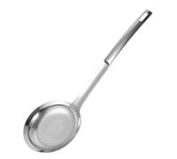 SEWACC Colino Acciaio Inox per Cucina con Rete Fine Schiumarola Ergonomica per Separazione Olio e Grasso Utensile per Pasta e Zuppe Manico Antiscivolo Filtro Olio Efficiente per Frittura