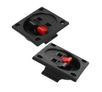 SEWACC Connettori a Vite per Altoparlanti 2Pcs per Home Theater Terminali Cablaggio Ordinato Compatibili Subwoofer Facile Integrazione Audio
