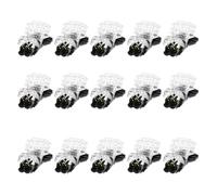 SEWACC Connettori di Cablaggio Tipo T 2 Pin Trasparenti 15 Pezzi senza Spelatura Cavi Terminali Filo per Collegamenti Elettrici Compatibili Fili Unipolari e Multipolari per Applicazioni