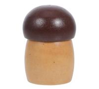 SEWACC Contenitore per Graffette Magnetico in Legno a Forma di Fungo Organizer da Scrivania Portatile per Clip Scatola Porta Puntine da Disegno Decorativa per Ufficio e Casa