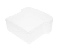 SEWACC Contenitore per Panini Coperchio Trasparente, Scatola Porta Sandwich Piccolo e Sigillabile, per Picnic, Campeggio e Pranzo fuori Casa