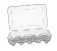 SEWACC Contenitore per Uova da Frigorifero con Coperchio Organizer di Plastica Multi-slot per Uova Anti-estrusione e Anti-collisione Facil Usare Pulire