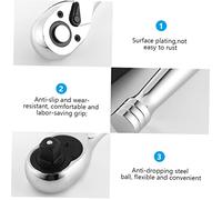 SEWACC Cricchetto Socket Wrench con Denti per Riparazioni Auto e Strumento Rapido per Spazi Stretti e Uso Facile